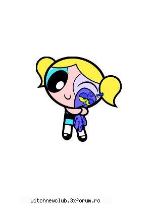 bubbles bubbles cea mai dulce cea mai scumpa dintre fetitele powerpuff, dar asta inseamna ticalosii